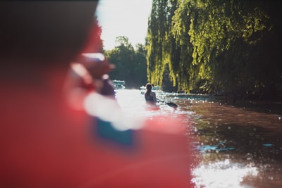 Single canoeing
